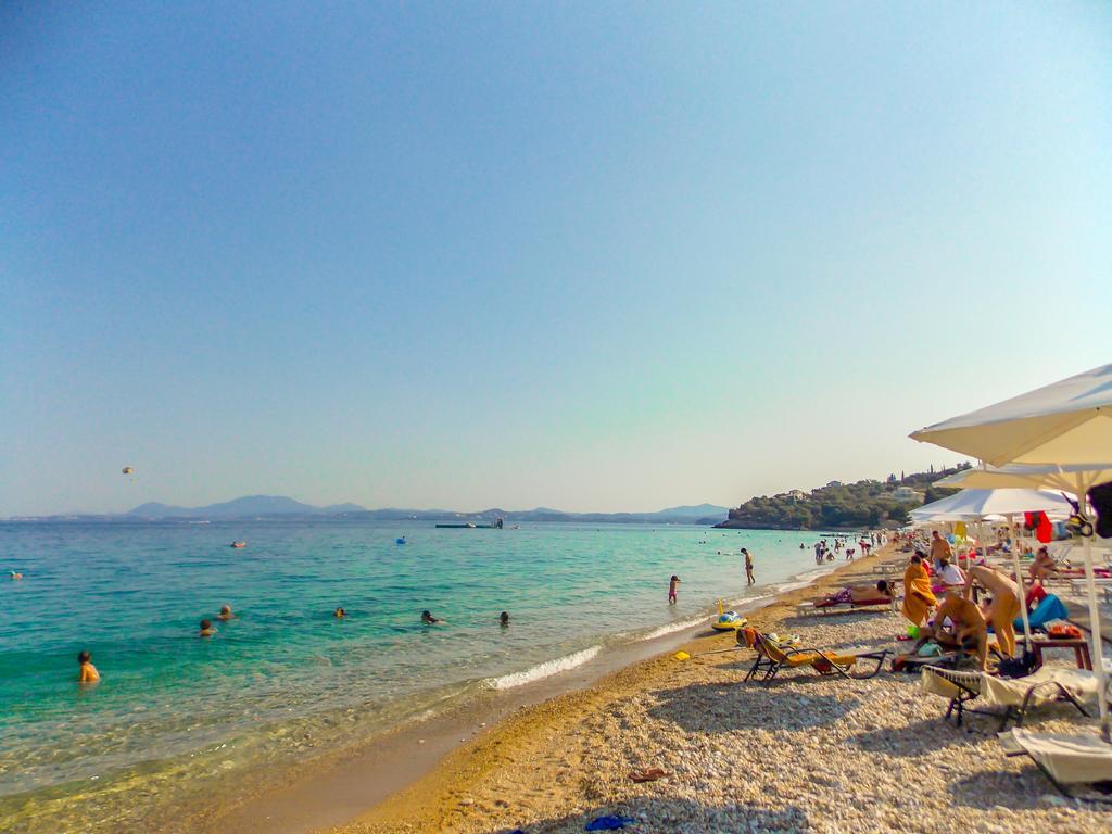 Manto On The Beach Apartments Barbati Buitenkant foto