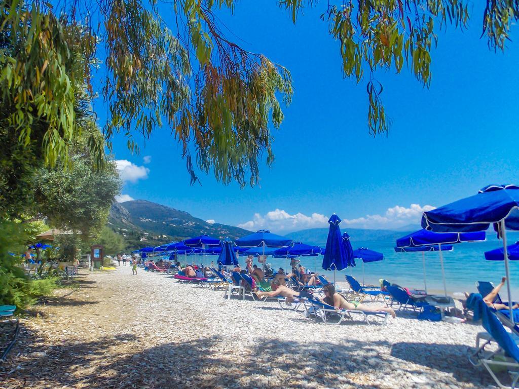 Manto On The Beach Apartments Barbati Buitenkant foto